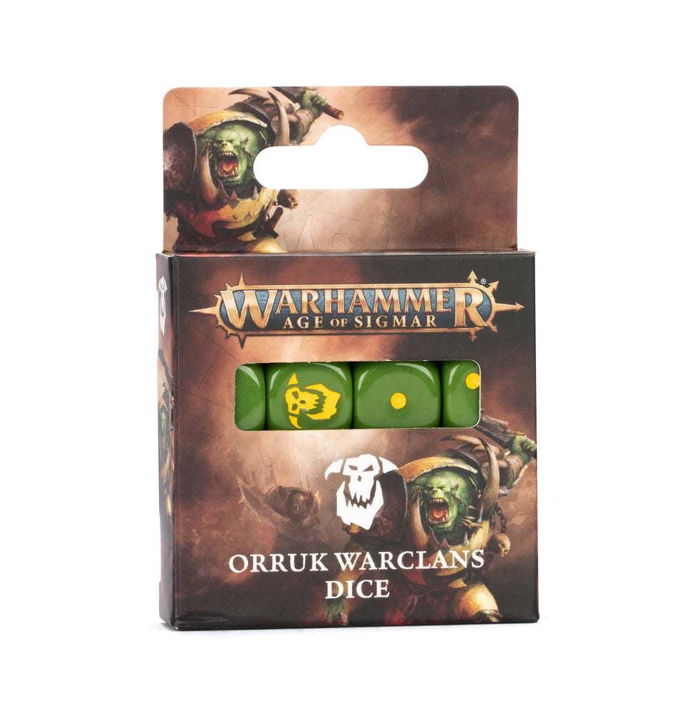 WARHAMMER: AGE OF SIGMAR ORRUK WARCLANS DICE