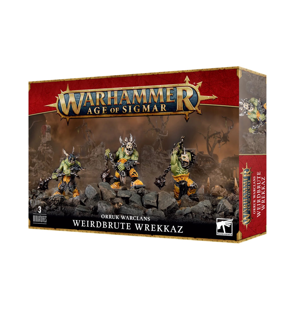 WARHAMMER: AGE OF SIGMAR ORRUK WARCLANS WEIRDBRUTE WREKKAZ