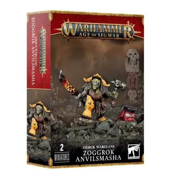 WARHAMMER: AGE OF SIGMAR ORRUK WARCLANS ZOGGROK ANVILSMASHA