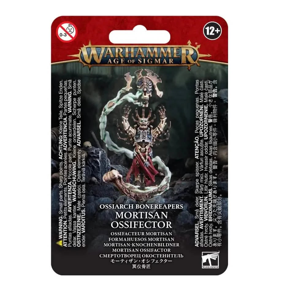 WARHAMMER: AGE OF SIGMAR OSSIARCH BONEREAPERS MORTISAN OSSIFECTO