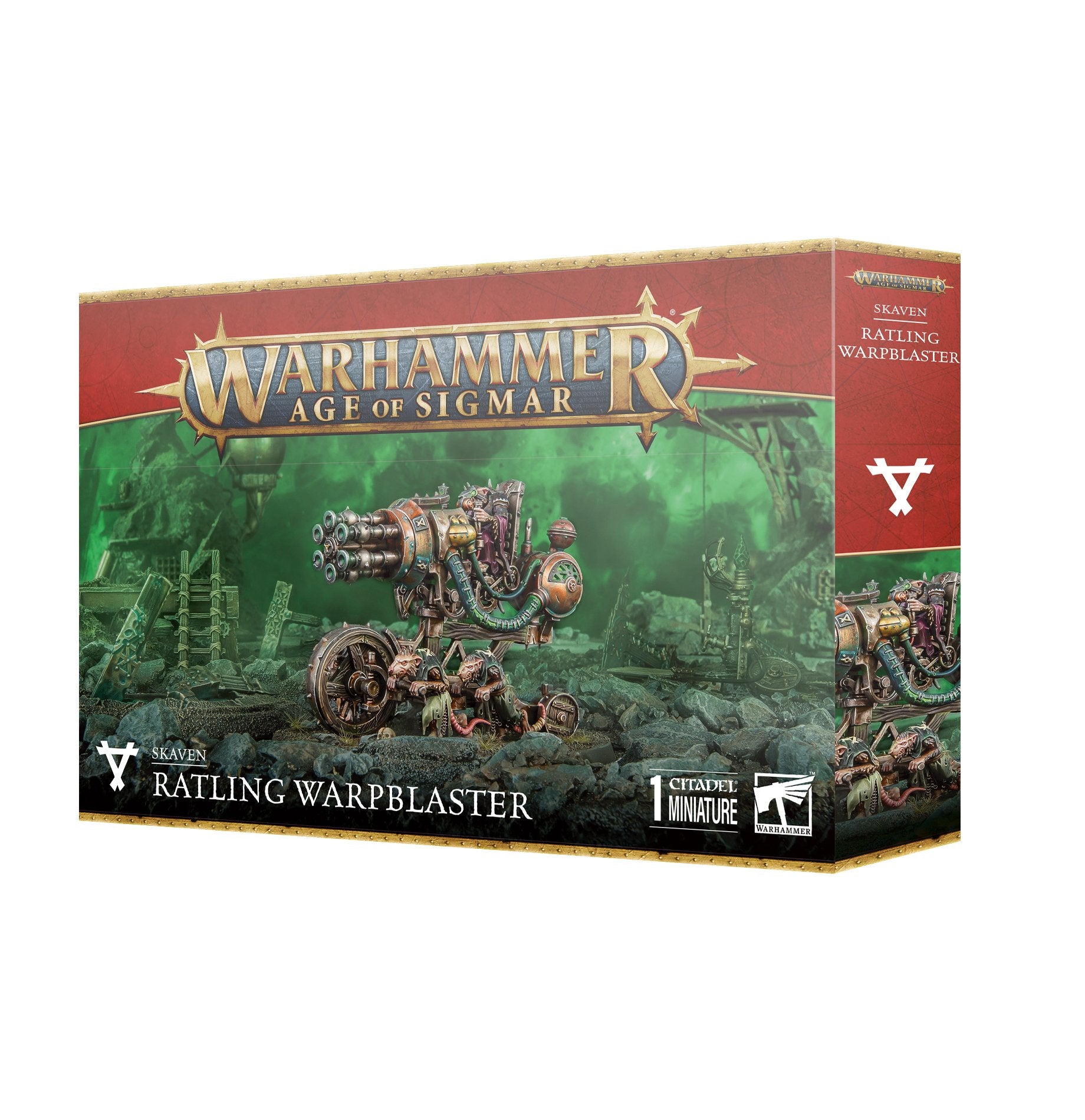 WARHAMMER: AGE OF SIGMAR SKAVEN RATLING WARPBLASTER