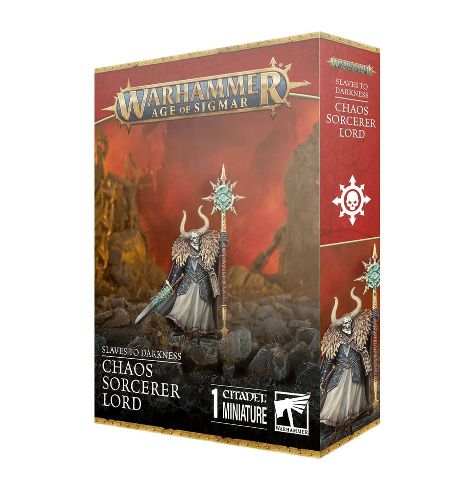 WARHAMMER: AGE OF SIGMAR SLAVES TO DARKNESS CHAOS SORCERER LORD