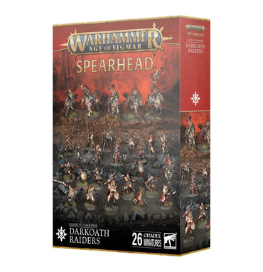 WARHAMMER: AGE OF SIGMAR SLAVES TO DARKNESS SPEARHEAD DARKOATH RAIDERS