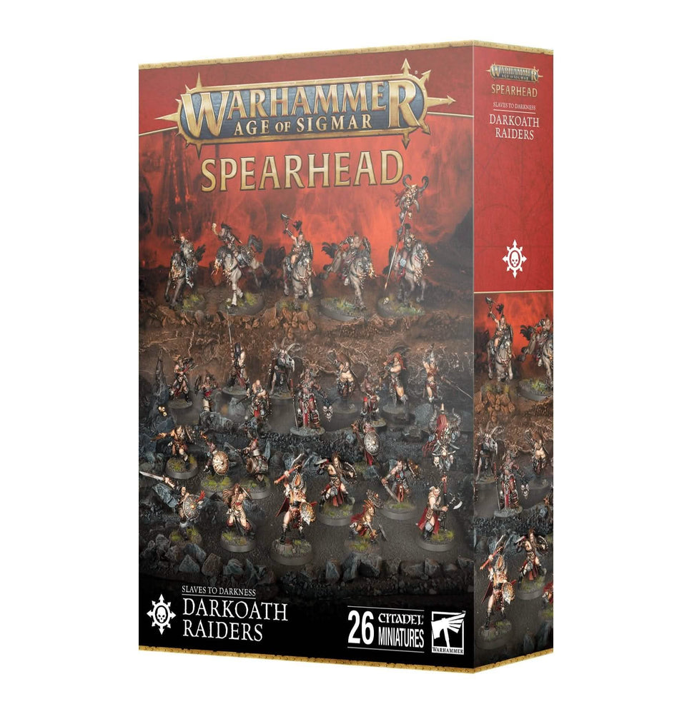 WARHAMMER: AGE OF SIGMAR SLAVES TO DARKNESS SPEARHEAD DARKOATH RAIDERS