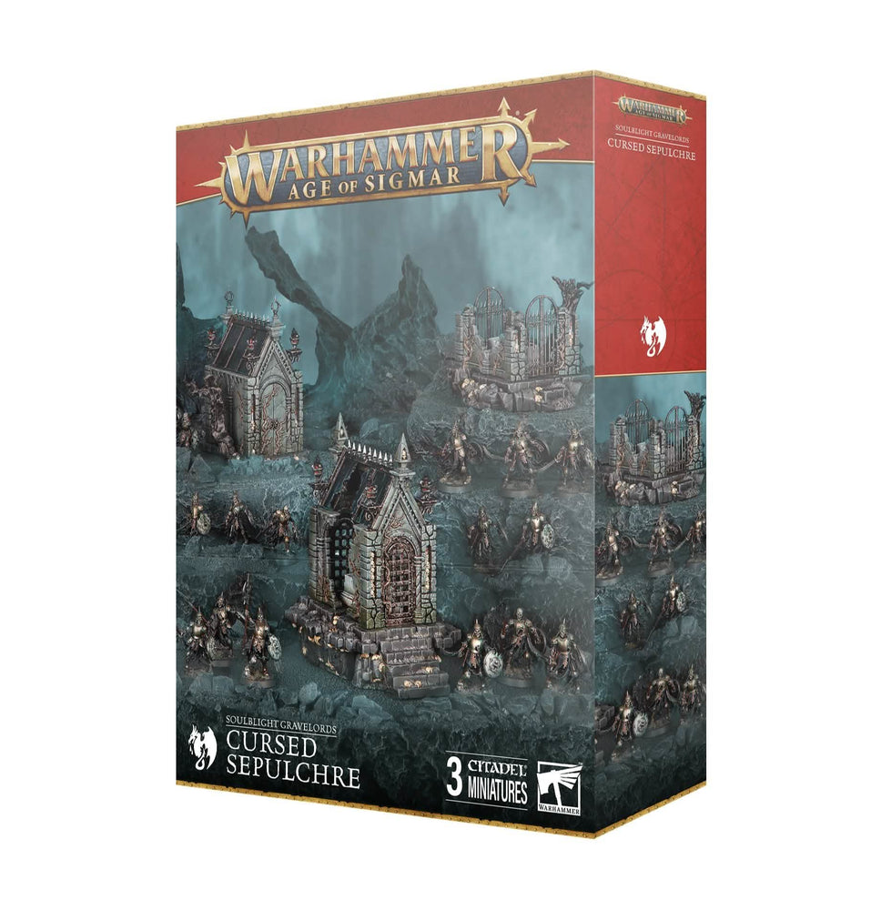 WARHAMMER: AGE OF SIGMAR SOULBLIGHT GRAVELORDS CURSED SEPULCHRE