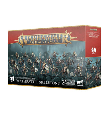 WARHAMMER: AGE OF SIGMAR SOULBLIGHT GRAVELORDS DEATHRATTLE SKELETONS