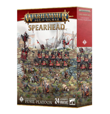 WARHAMMER: AGE OF SIGMAR SPEARHEAD CITIES OF SIGMAR FUSIL-PLATOON