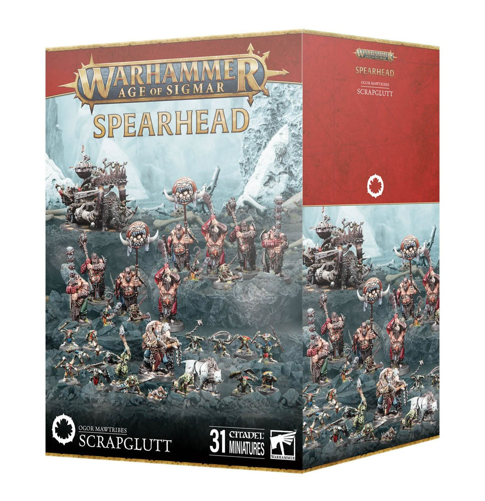 WARHAMMER: AGE OF SIGMAR SPEARHEAD OGOR MAWTRIBES SCRAPGLUTT