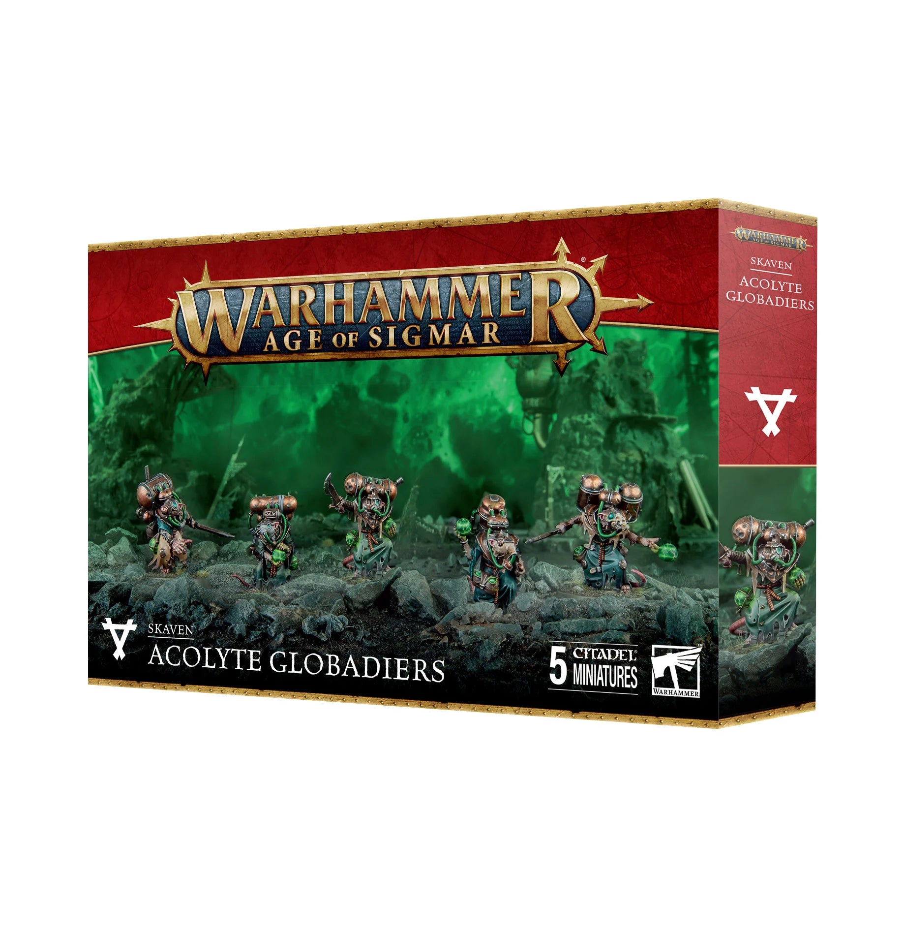 WARHAMMER: AGE OF SIGMAR SKAVEN ACOLYTE GLOBADIERS