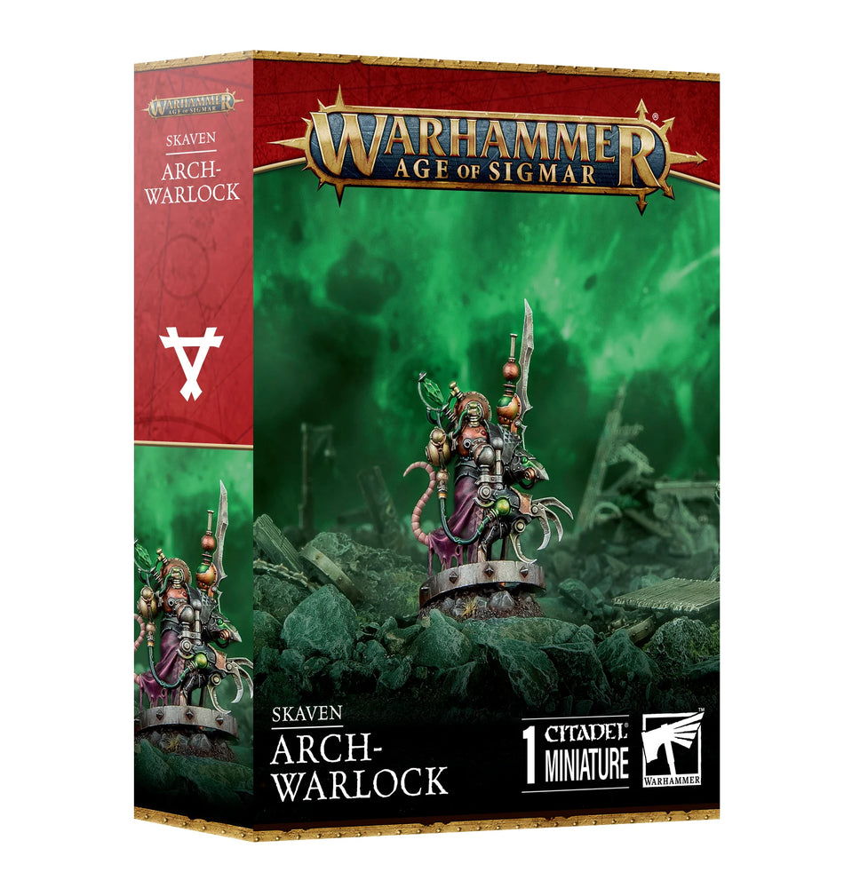 WARHAMMER: AGE OF SIGMAR SKAVEN ARCH-WARLOCK