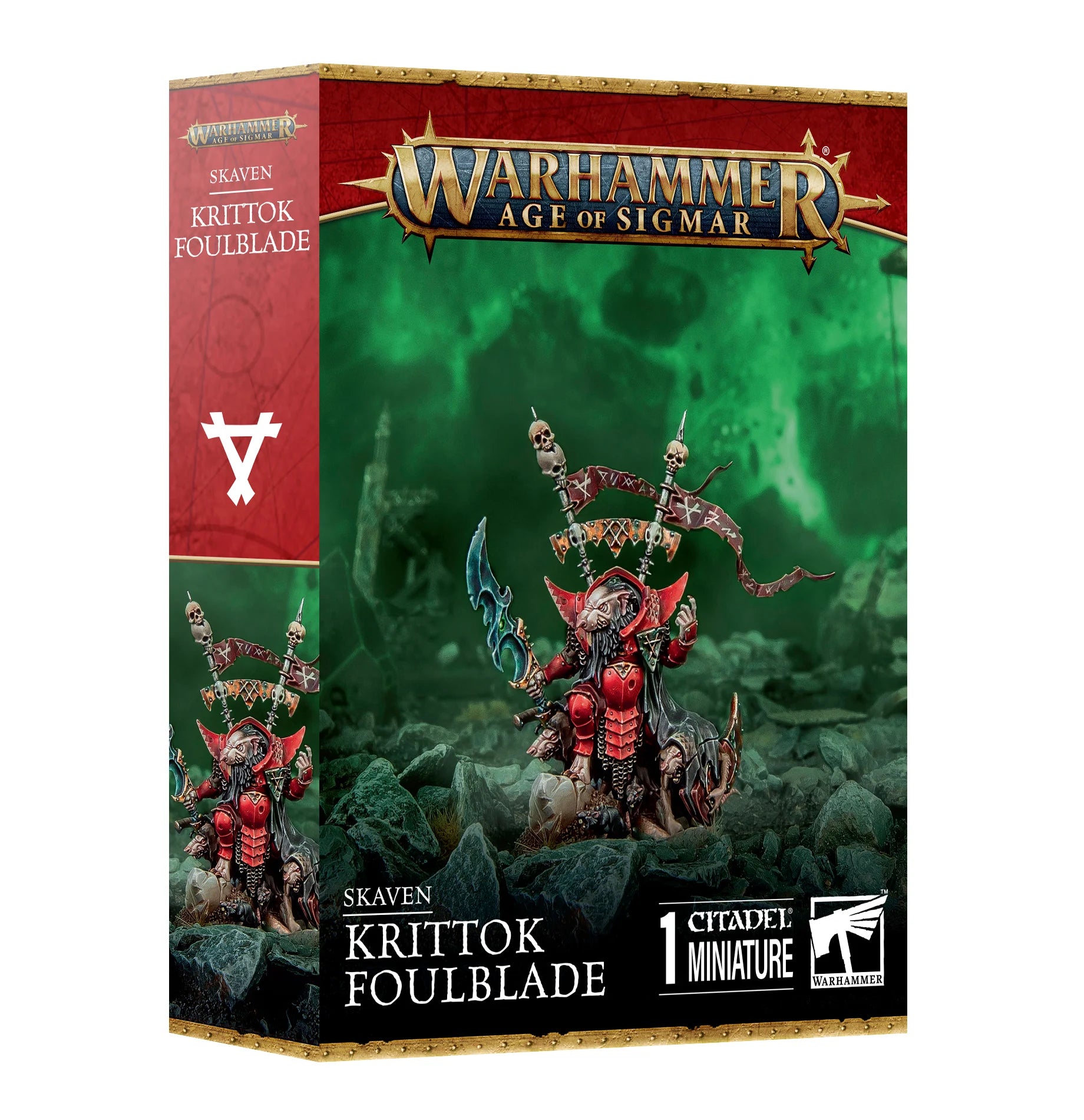 WARHAMMER: AGE OF SIGMAR SKAVEN KRITTOK FOULBLADE