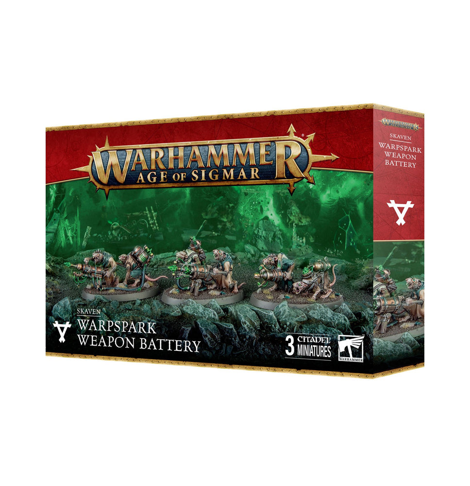 WARHAMMER: AGE OF SIGMAR SKAVEN WARPSPARK WEAPON BATTERY