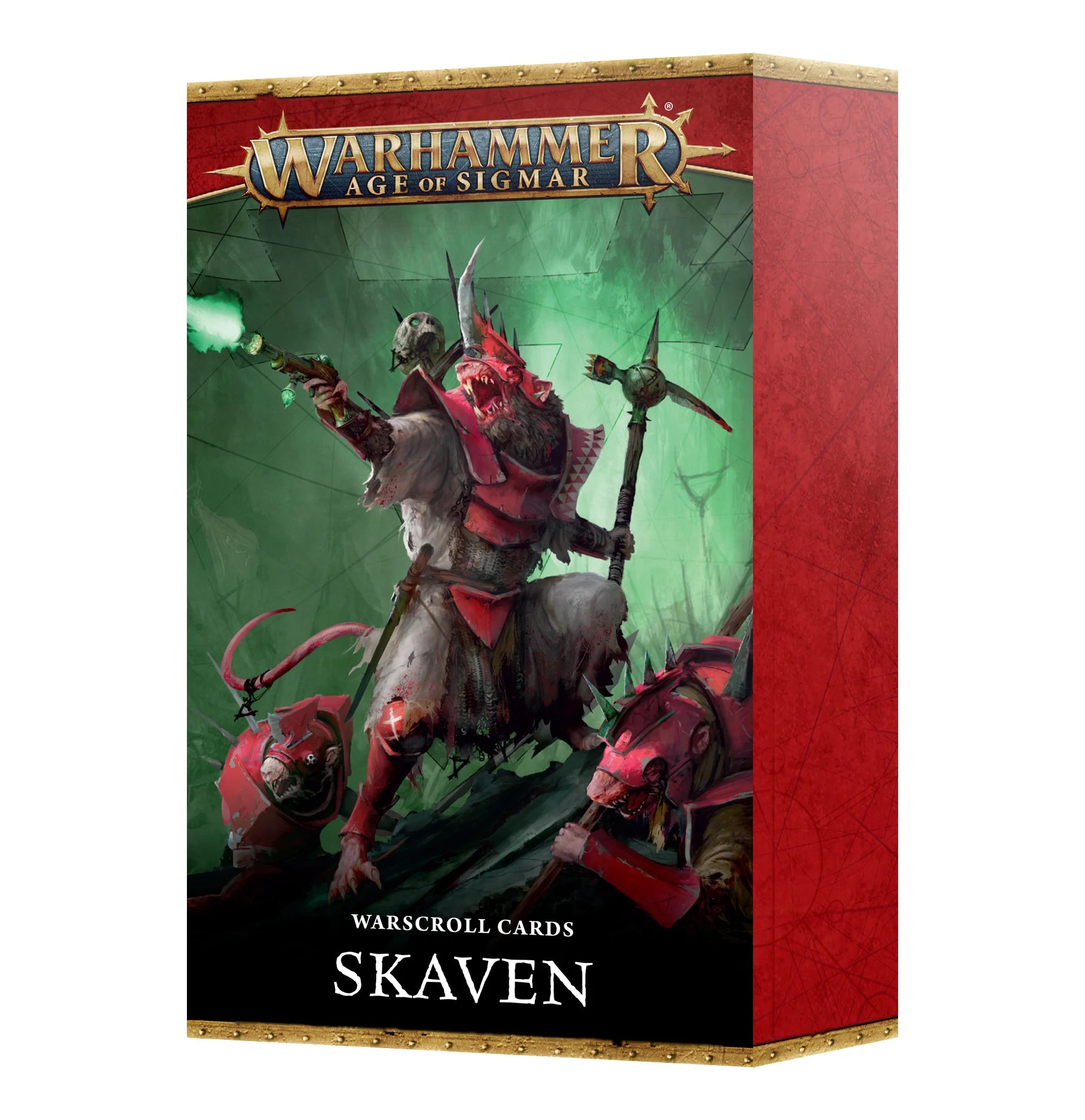 WARHAMMER: AGE OF SIGMAR SKAVEN WARSCROLL CARDS