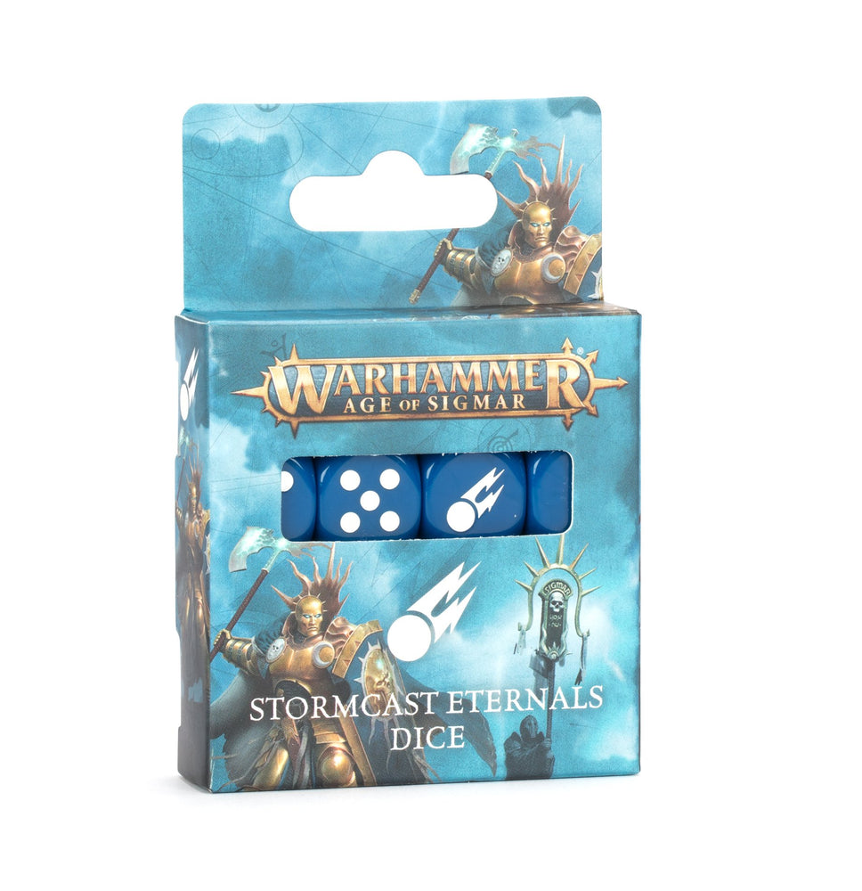 WARHAMMER: AGE OF SIGMAR STORMCAST ETERNALS SET OF 16 DICE