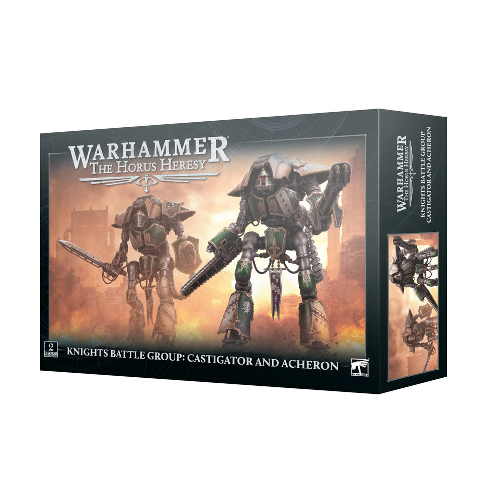 WARHAMMER: THE HORUS HERESY KNIGHT BATTLE GROUP CASTIGATOR AND ACHERON