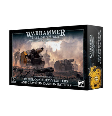 WARHAMMER: THE HORUS HERESY LEGIONES ASTARTES RAPIER LASER DESTROYER AND QUAD LAUNCHER BATTERY