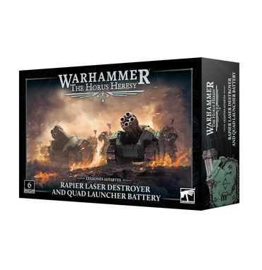 WARHAMMER: THE HORUS HERESY LEGIONES ASTARTES RAPIER QUAD HEAVY BOLTERS AND GRAVITON CANNON BATTERY
