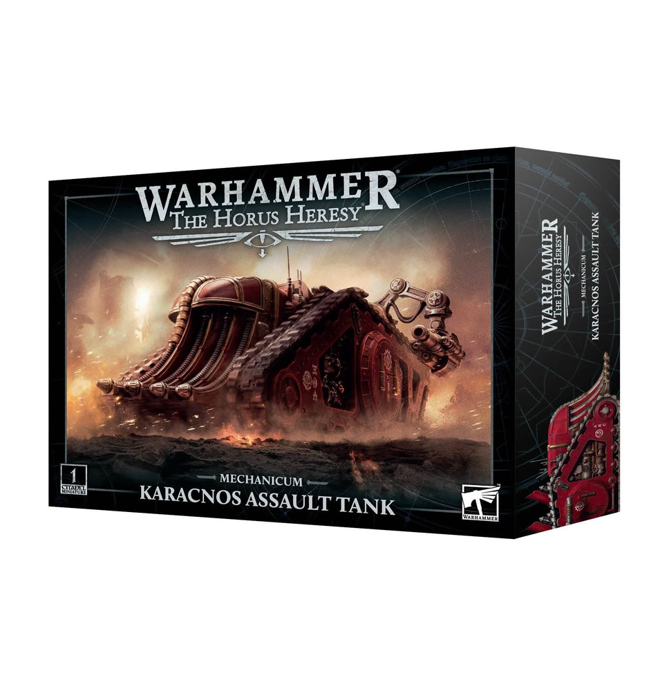 WARHAMMER THE HORUS HERESY MECHANICUM KARACNOS ASSAULT TANK