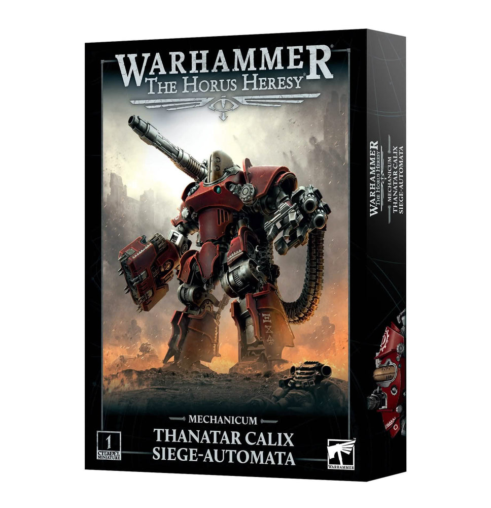 WARHAMMER THE HORUS HERESY MECHANICUM THANATAR CALIX SIEGE-AUTOMATA