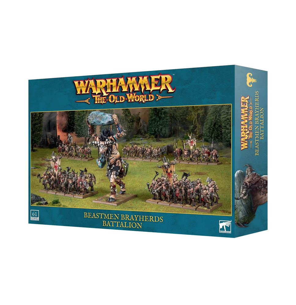 WARHAMMER: THE OLD WORLD BEASTMEN BRAYHERDS BATTALION