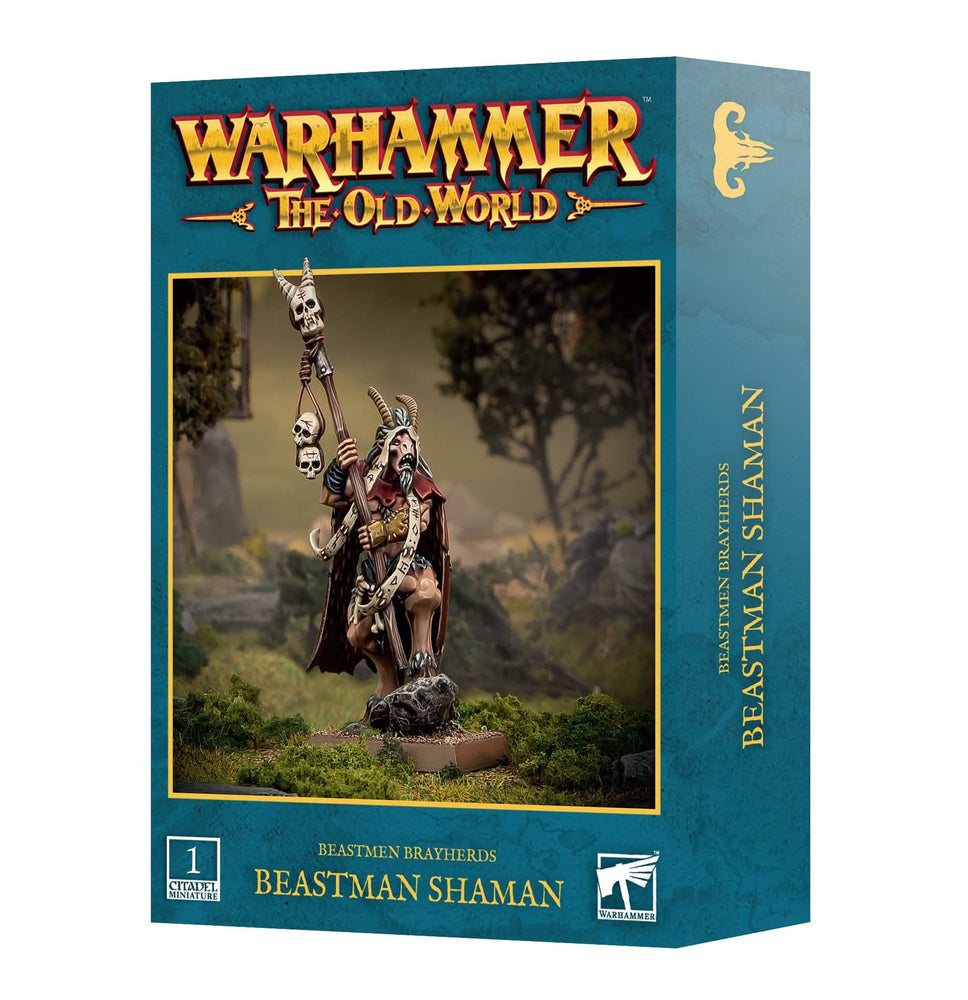 WARHAMMER: THE OLD WORLD BEASTMEN BRAYHERDS BEASTMAN SHAMAN