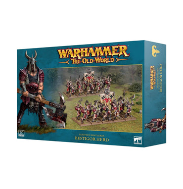 WARHAMMER: THE OLD WORLD BEASTMEN BRAYHERDS BESTIGOR HERD