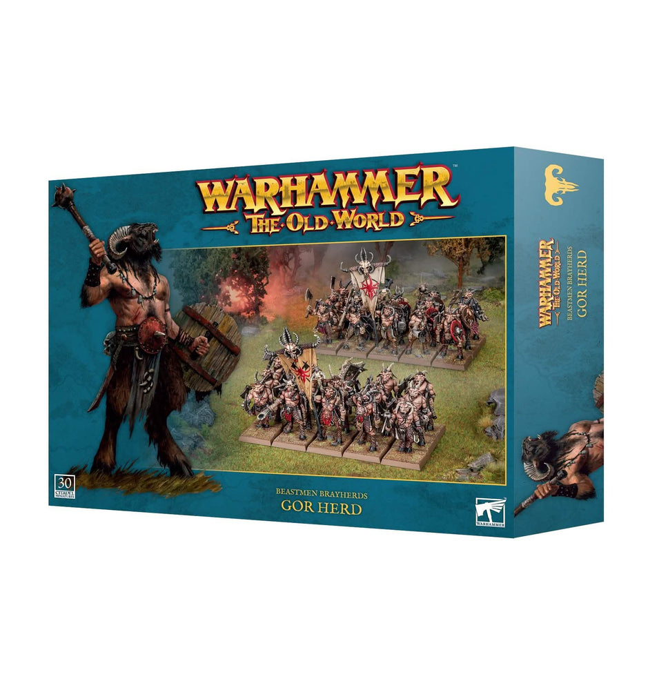 WARHAMMER: THE OLD WORLD BEASTMEN BRAYHERDS GOR HERD