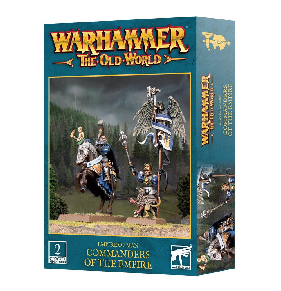 WARHAMMER: THE OLD WORLD EMPIRE OF MAN COMMANDERS OF THE EMPIRE