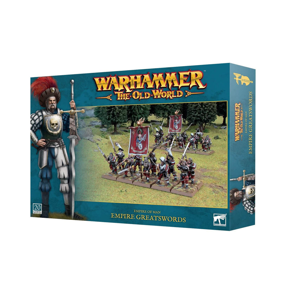 WARHAMMER: THE OLD WORLD EMPIRE OF MAN EMPIRE GREATSWORDS