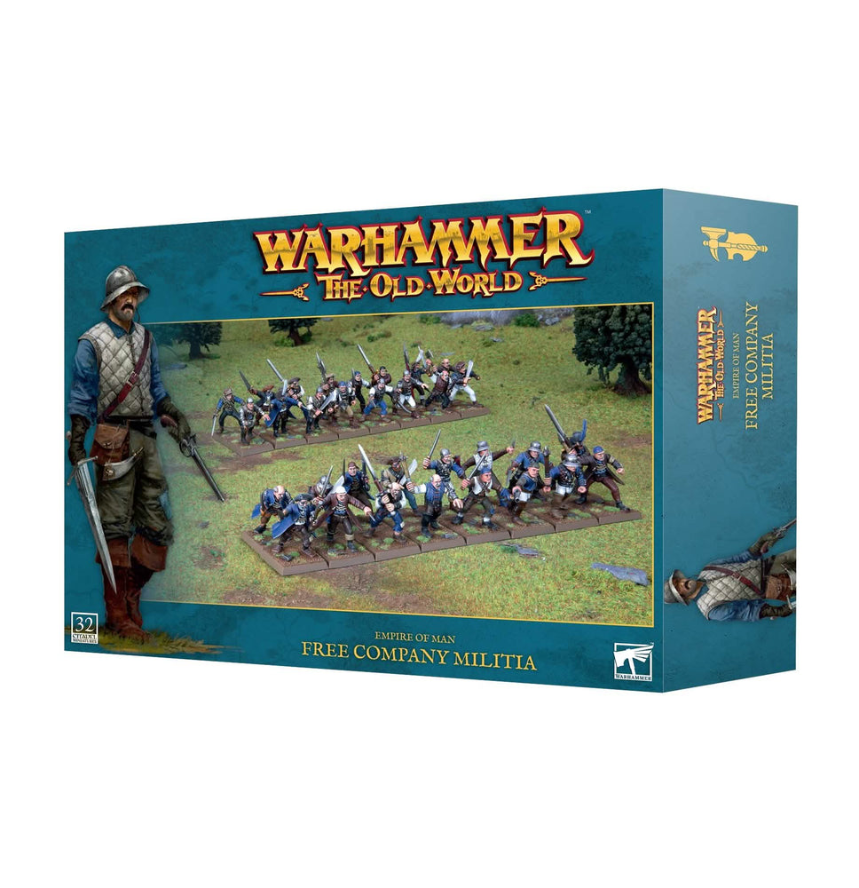 WARHAMMER: THE OLD WORLD EMPIRE OF MAN FREE COMPANY MILITIA