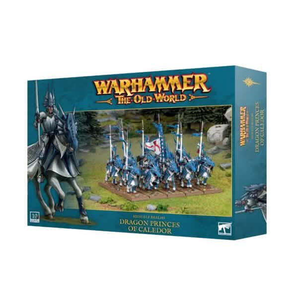 WARHAMMER THE OLD WORLD HIGH ELF REALMS:DRAGON PRINCES OF CALEDOR