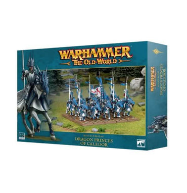 WARHAMMER THE OLD WORLD HIGH ELF REALMS:DRAGON PRINCES OF CALEDOR