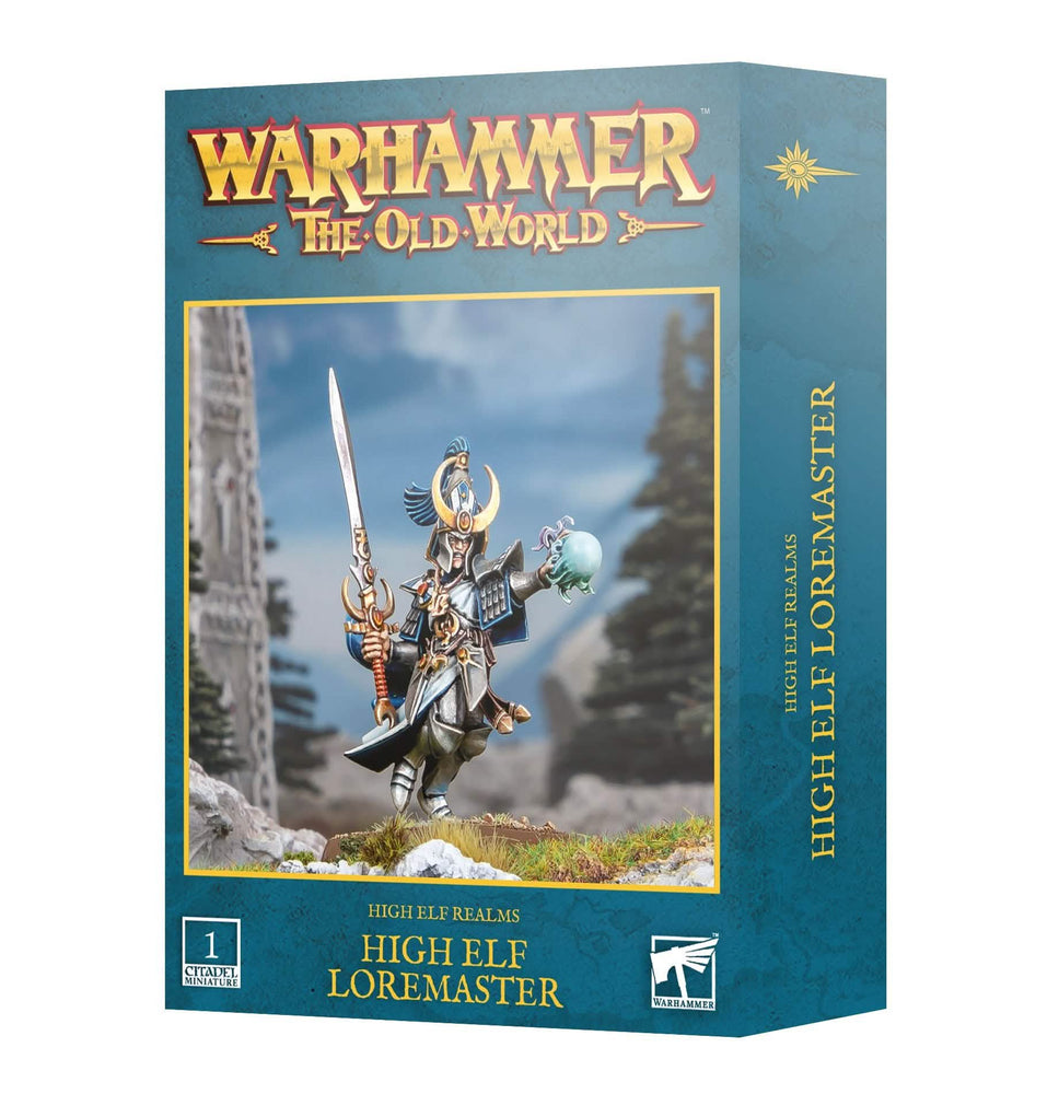 WARHAMMER: THE OLD WORLD HIGH ELF REALMS HIGH ELF LOREMASTER