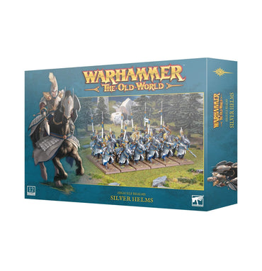 WARHAMMER: THE OLD WORLD HIGH ELF REALMS SILVER HELMS