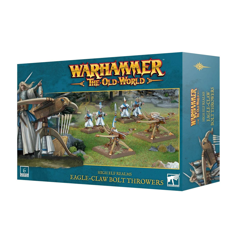 WARHAMMER: THE OLD WORLD: HIGH ELF REALMS:EAGLE CLAW BOLT THROWERS