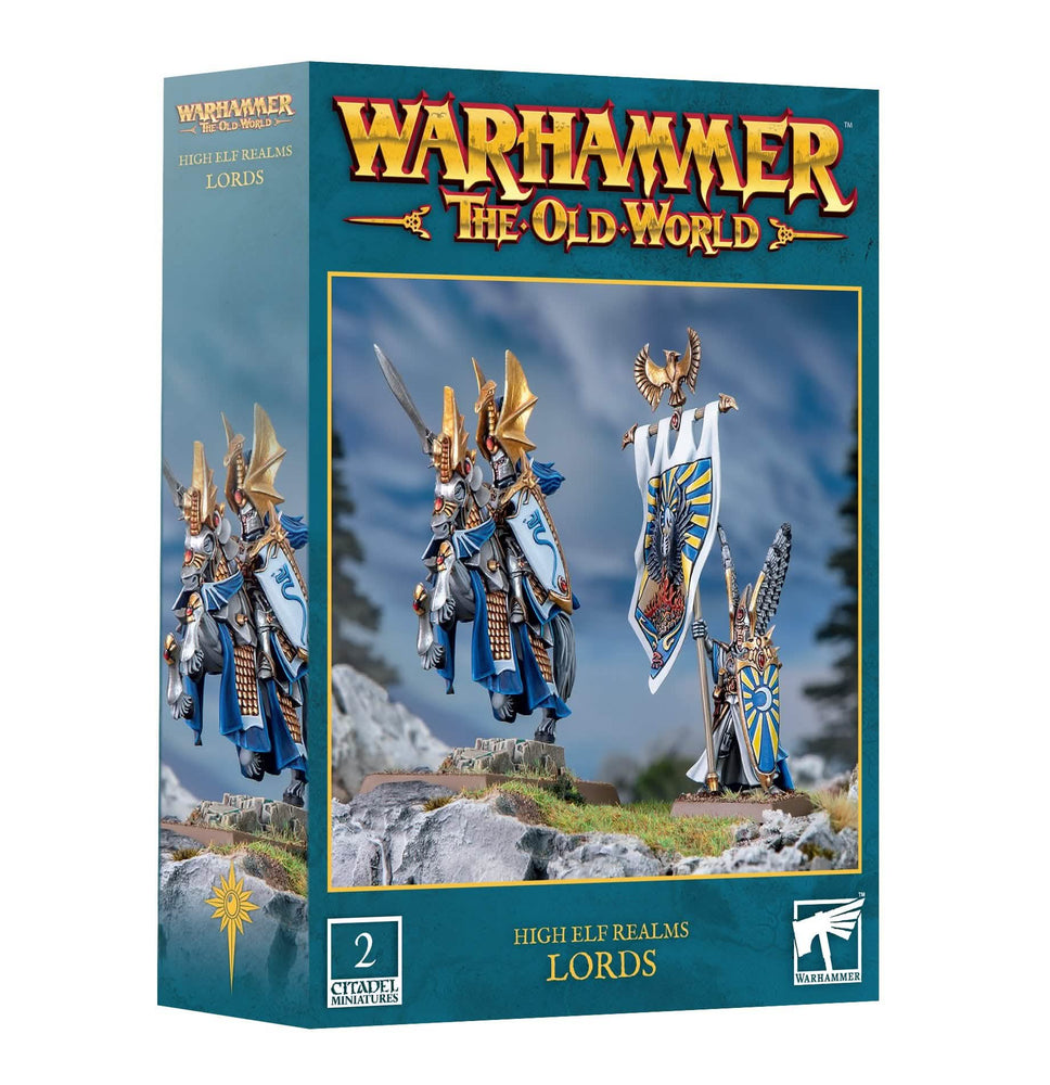 WARHAMMER: THE OLD WORLD HIGH ELVES REALMS HIGH ELF LORDS