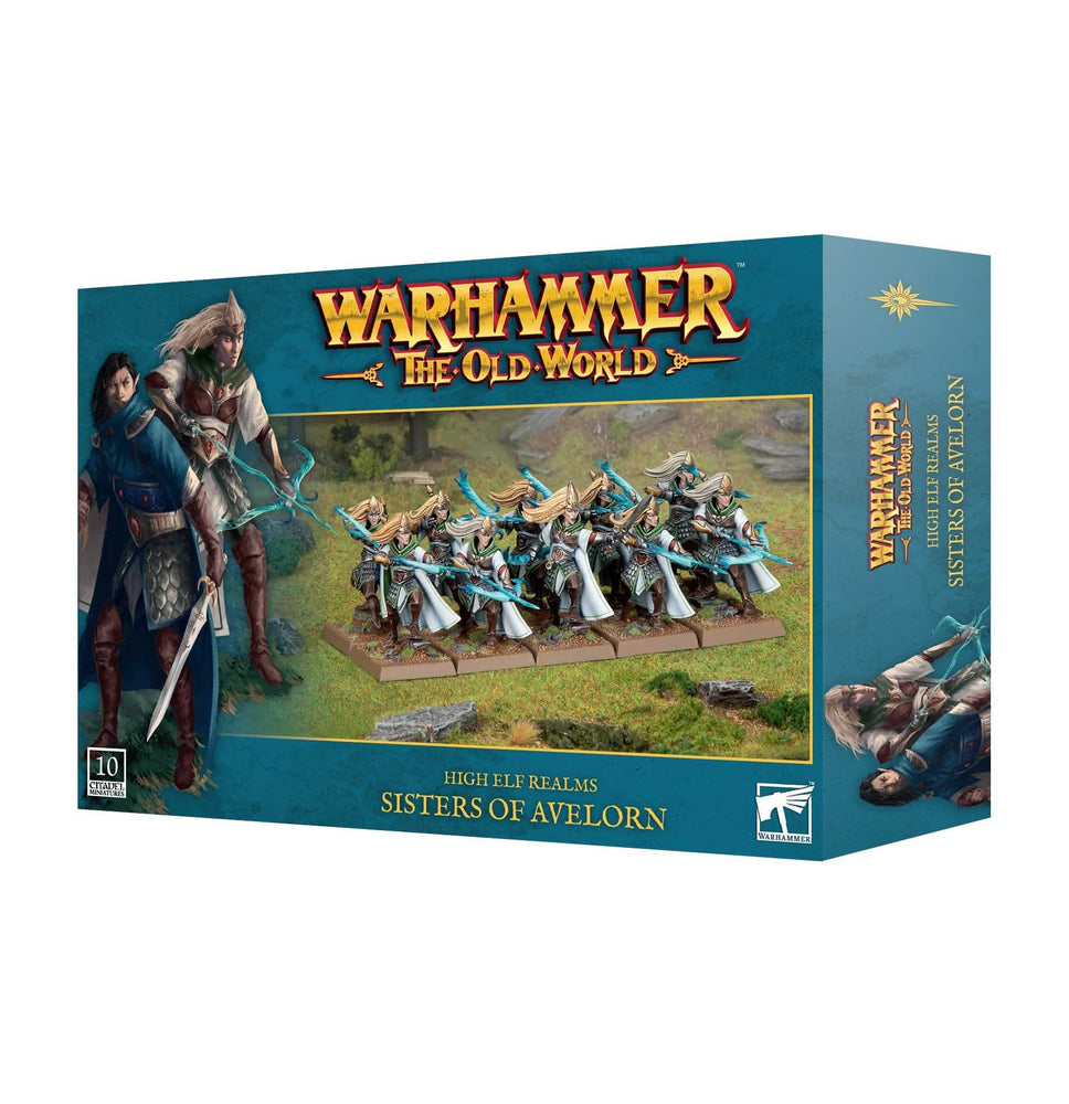 WARHAMMER THE OLD WORLD HIGH ELVES REALMS SISTERS OF AVELORN