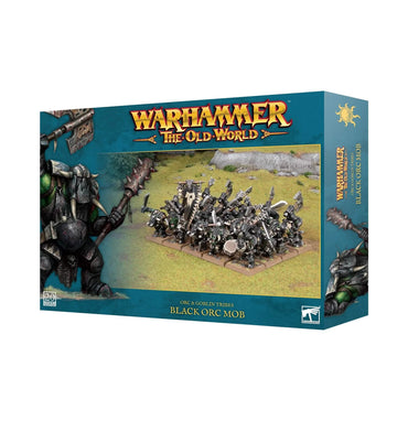 WARHAMMER: THE OLD WORLD ORC AND GOBLIN TRIBES BLACK ORC MOB