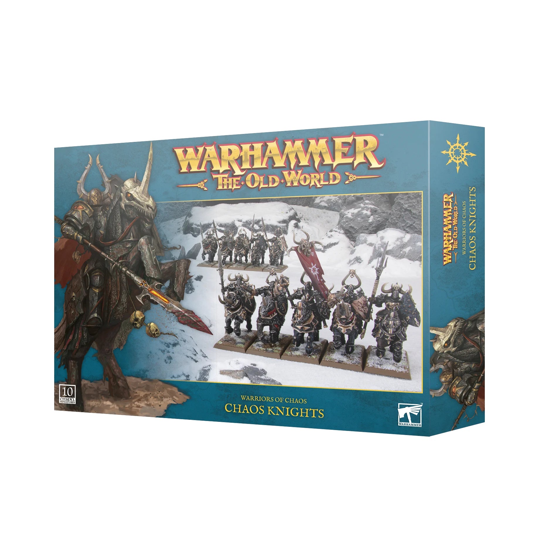 WARHAMMER: THE OLD WORLD WARRIORS OF CHAOS CHAOS KNIGHTS