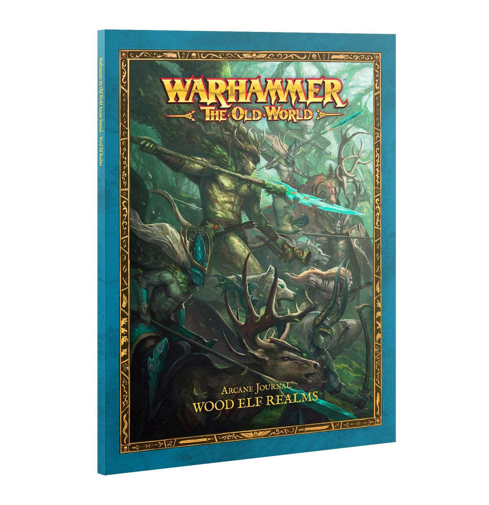WARHAMMER: THE OLD WORLD WOOD ELF REALMS ARCANE JOURNAL SOFTBACK