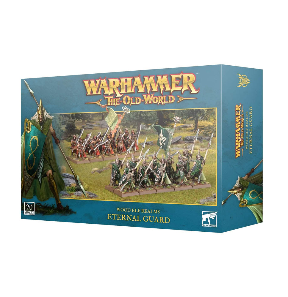 WARHAMMER: THE OLD WORLD WOOD ELF REALMS ETERNAL GUARD