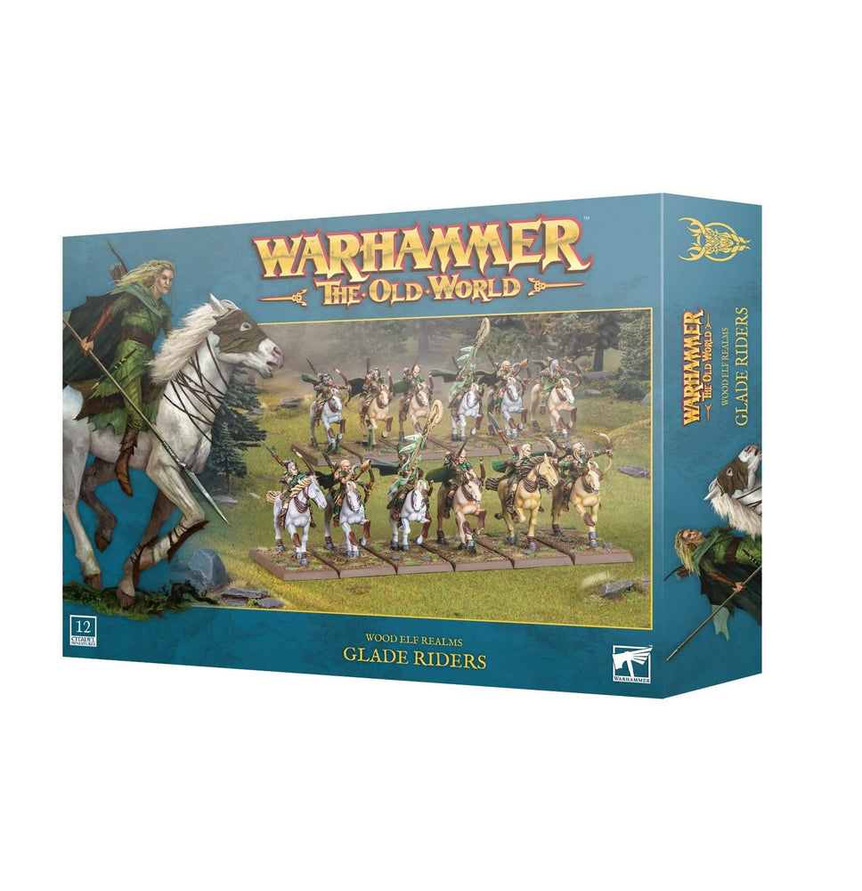 WARHAMMER: THE OLD WORLD WOOD ELF REALMS GLADE RIDERS