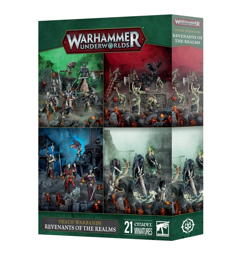 WARHAMMER UNDERWORLDS DEATH WARBANDS REVENANTS OF THE REALMS