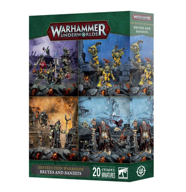 WARHAMMER UNDERWORLDS DESTRUCTION WARBANDS BRUTES AND BANDITS