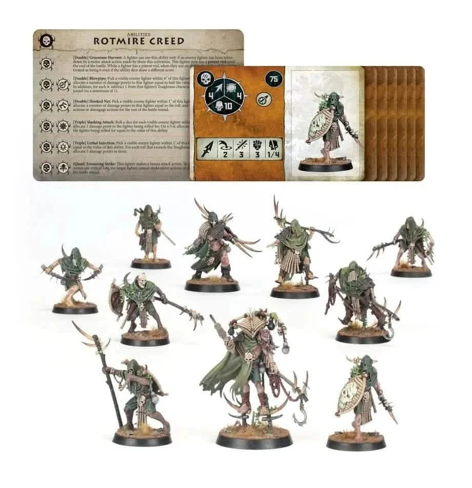 WARHAMMER WARCRY ROTMIRE CREED