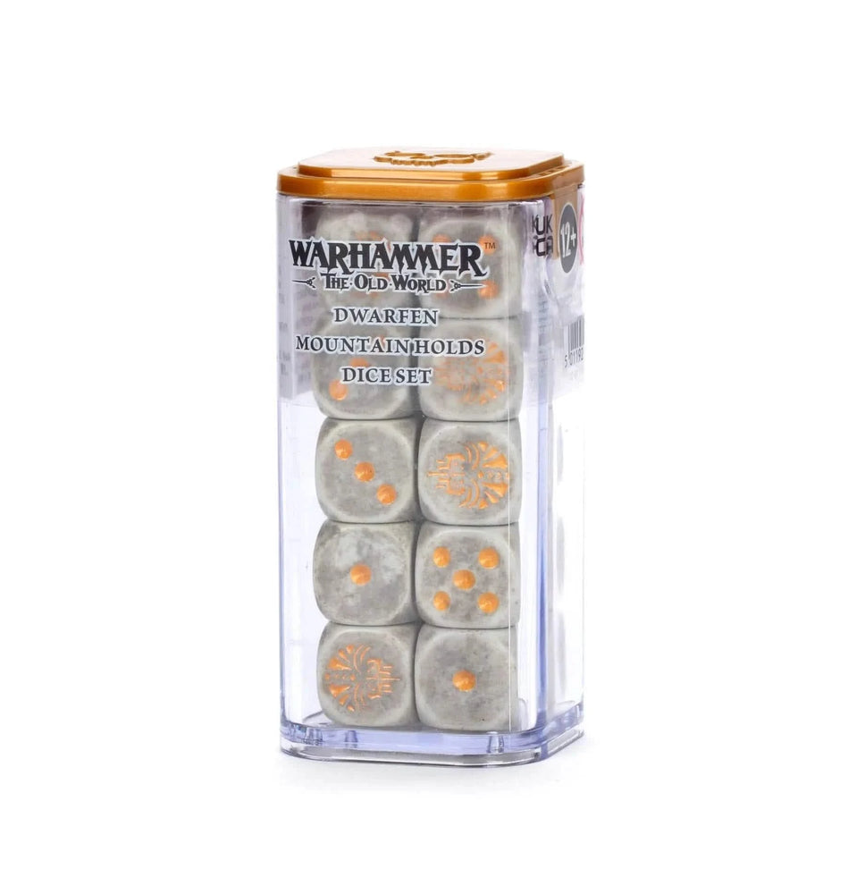 WARHAMMER: THE OLD WORLD: DWARFEN MOUNTAIN HOLDS DICE