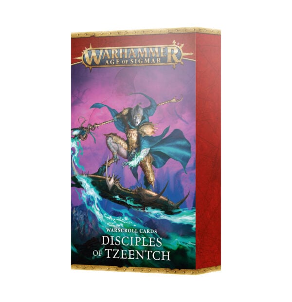 WARHAMMER: AGE OF SIGMAR WARSCROLL CARDS DISCIPLES OF TZEENTCH