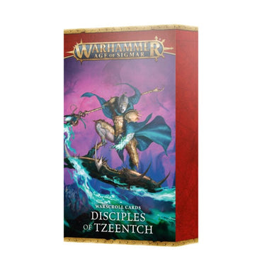WARHAMMER: AGE OF SIGMAR WARSCROLL CARDS DISCIPLES OF TZEENTCH