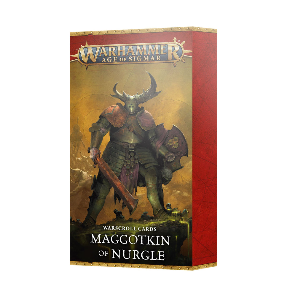 WARHAMMER: AGE OF SIGMAR WARSCROLLS MAGGOTKIN OF NURGLE