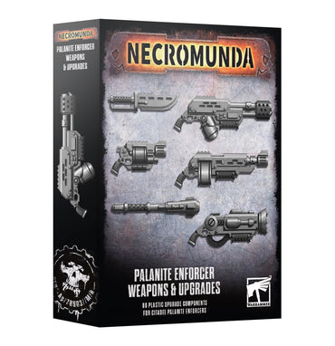 NECROMUNDA ENFORCER WEAPONS AND UPGRADES